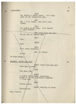 Moe Howard's 25pp. Script Dated May 1950 for The Three Stooges Film ''Don't Throw That Knife'', Working Title ''Noncensus Takers'' -- With Annotations in Moe's Hand -- Very Good Condition